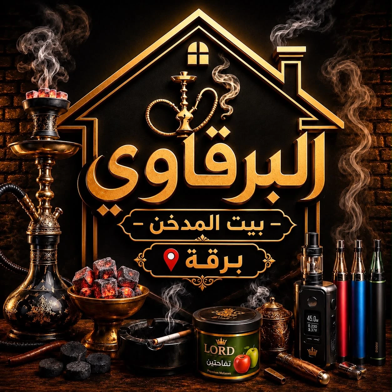 البرقاوي بيت المدخن
